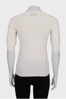 Short sleeve tapered jumper