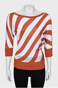 Striped slim fit t-shirt