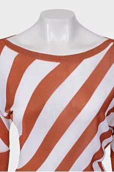 Striped slim fit t-shirt