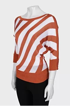 Striped slim fit t-shirt