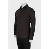 Men's Polka Dot Corduroy Shirt
