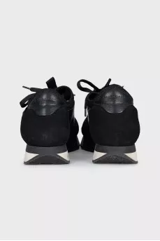 Black Race Runner sneakers