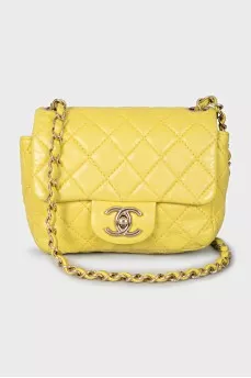 Кожаная сумка Mini Flap Bag