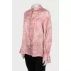 Blouse with decor on cuffs