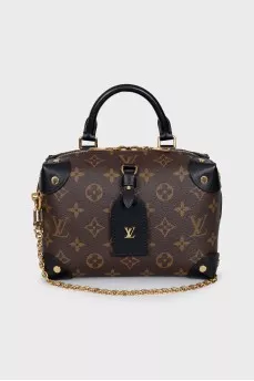 Petite Malle Souple canvas bag