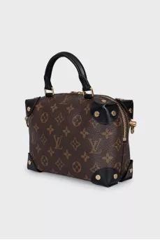 Petite Malle Souple canvas bag