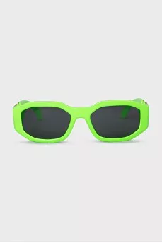 Sunglasses with neon frames