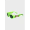 Sunglasses with neon frames