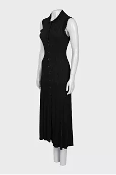 Black Sleeveless Bodycon Dress