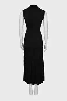 Black Sleeveless Bodycon Dress