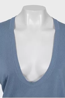 Deep V Neck Jumper
