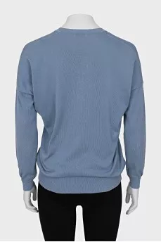 Deep V Neck Jumper