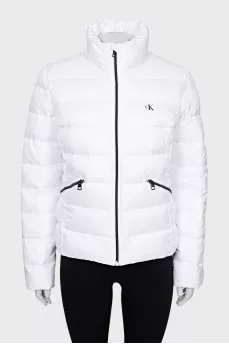 Straight white jacket