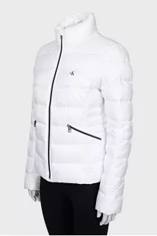 Straight white jacket