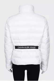 Straight white jacket
