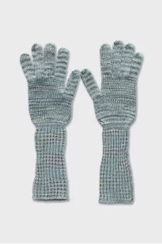 Striped Hat and Gloves Set