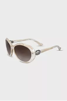 Sunglasses with mother-of-pearl frame