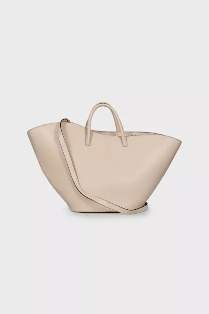 Leather Tulip bag
