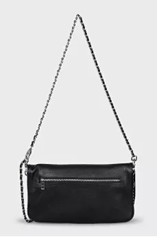Black bag with silver decor