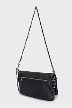 Black bag with silver decor
