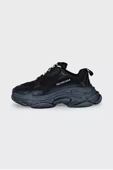 Men's black Triple S sneakers