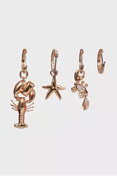 Комплект из серег с подвесами