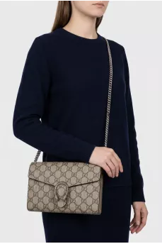 A Dionysus bag in the signature print