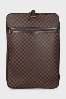 Suitcase with Pegase branded print