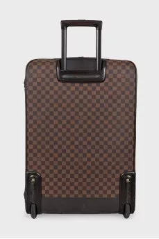 Suitcase with Pegase branded print