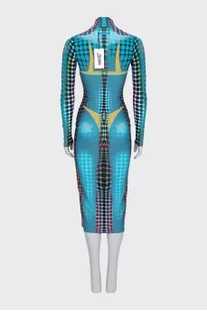 Bodycon printed dress