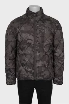 Men's military print jacket