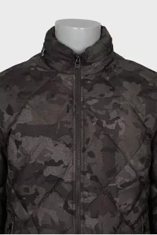 Men's military print jacket