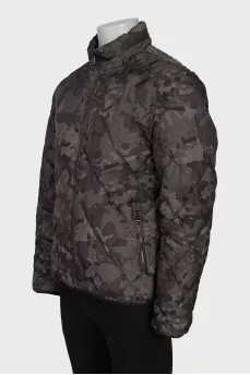 Men's military print jacket