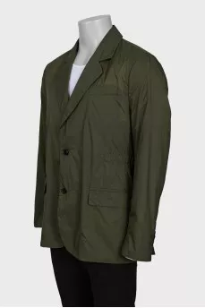 Men's straight-cut windbreaker