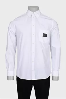 Men's shirt with brand logo on the front