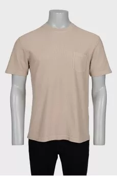 Men's T-shirt with patch pocket