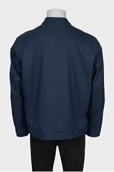 Men's blue jacket with tag
