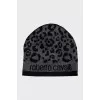 Men's animal print hat