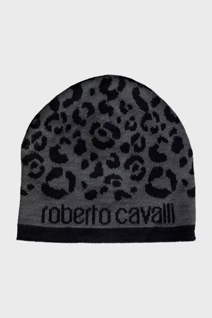 Men's animal print hat
