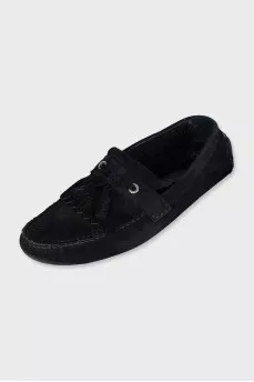 Men's insulated loafers with decor
