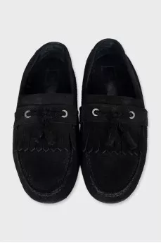 Men's insulated loafers with decor