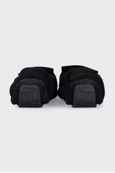 Men's insulated loafers with decor