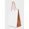 Rectangular bag with tag