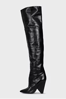 Niki Wedge Heel Over-the-Knee Boots