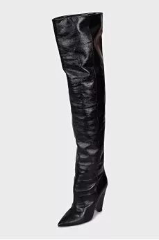 Niki Wedge Heel Over-the-Knee Boots