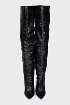 Niki Wedge Heel Over-the-Knee Boots