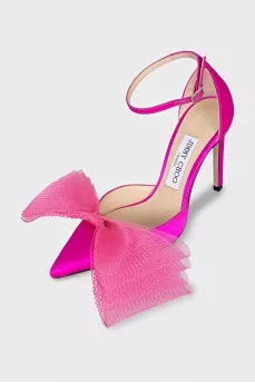 Pink Aveline 100 shoes with tag