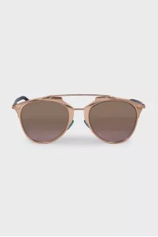 Sunglasses with blue temples