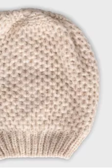Chunky knit hat
