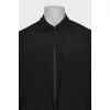 Men's windbreaker with pockets